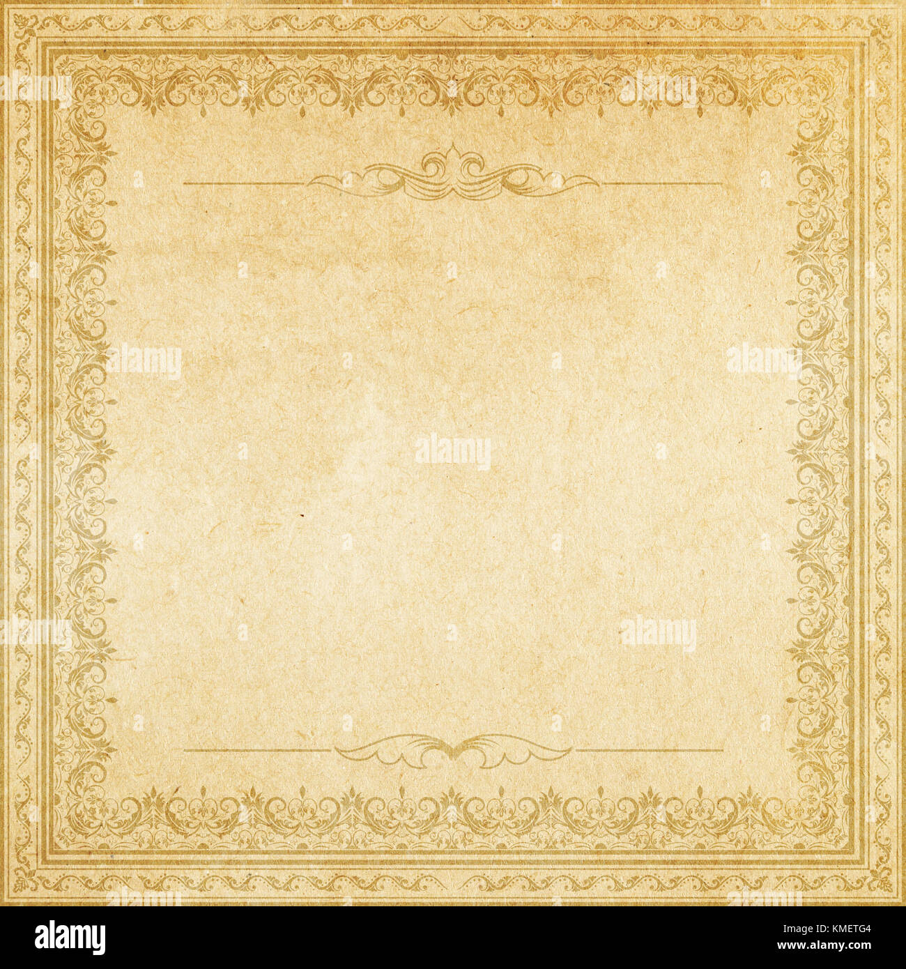 Old Paper Background And Decorative Frame. Natural Paper Texture For The  Design. Stock Photo, Picture and Royalty Free Image. Image 35526692.