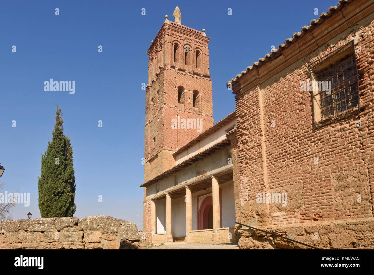 Santo Tomas church in Villanueva del Campo, Tierra de Campos Region