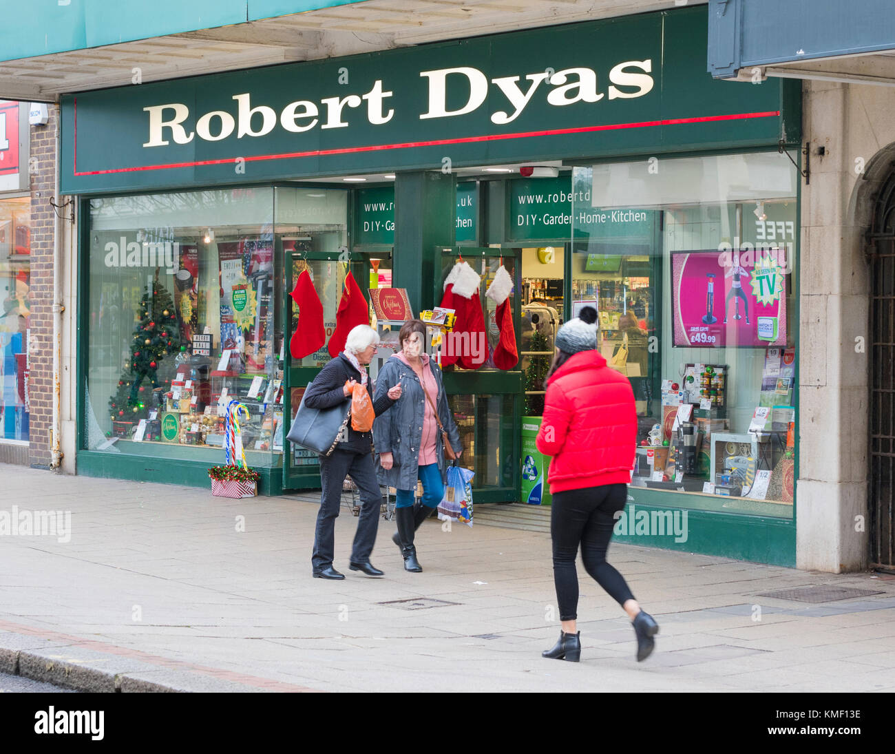 Robert Dyas shop front in the UK. Retail store. Stock Photo