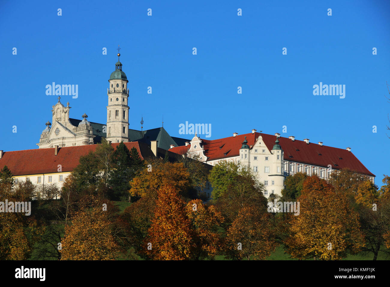 Home Neres, cloister, abbey, east nightmare, east nightmare circle, church, Catholic, place of interest, nightmare, in Swabian, Neresheim, Kloster, Ab Stock Photo