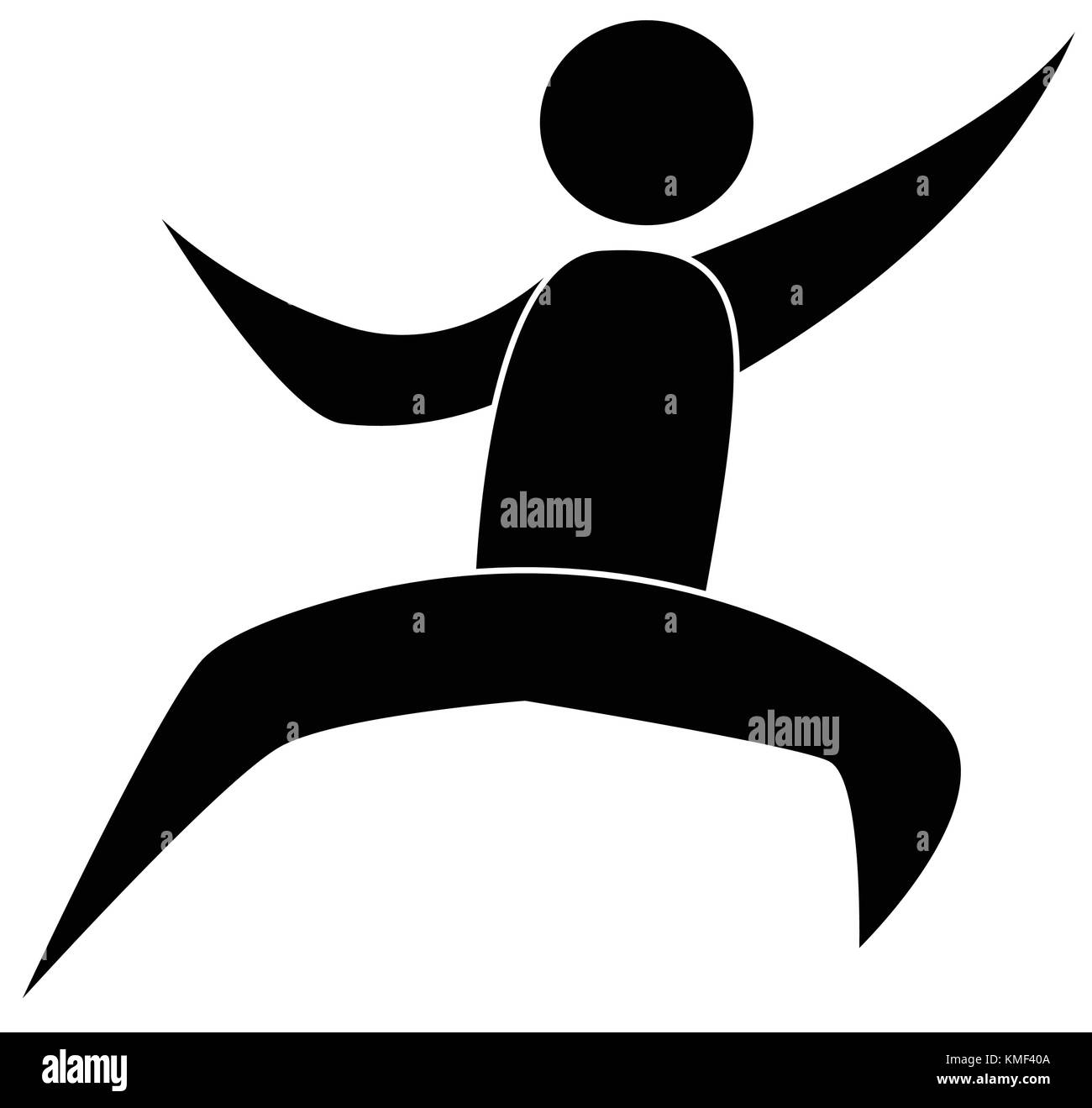 abstract fitness person Stock Vector Image & Art - Alamy