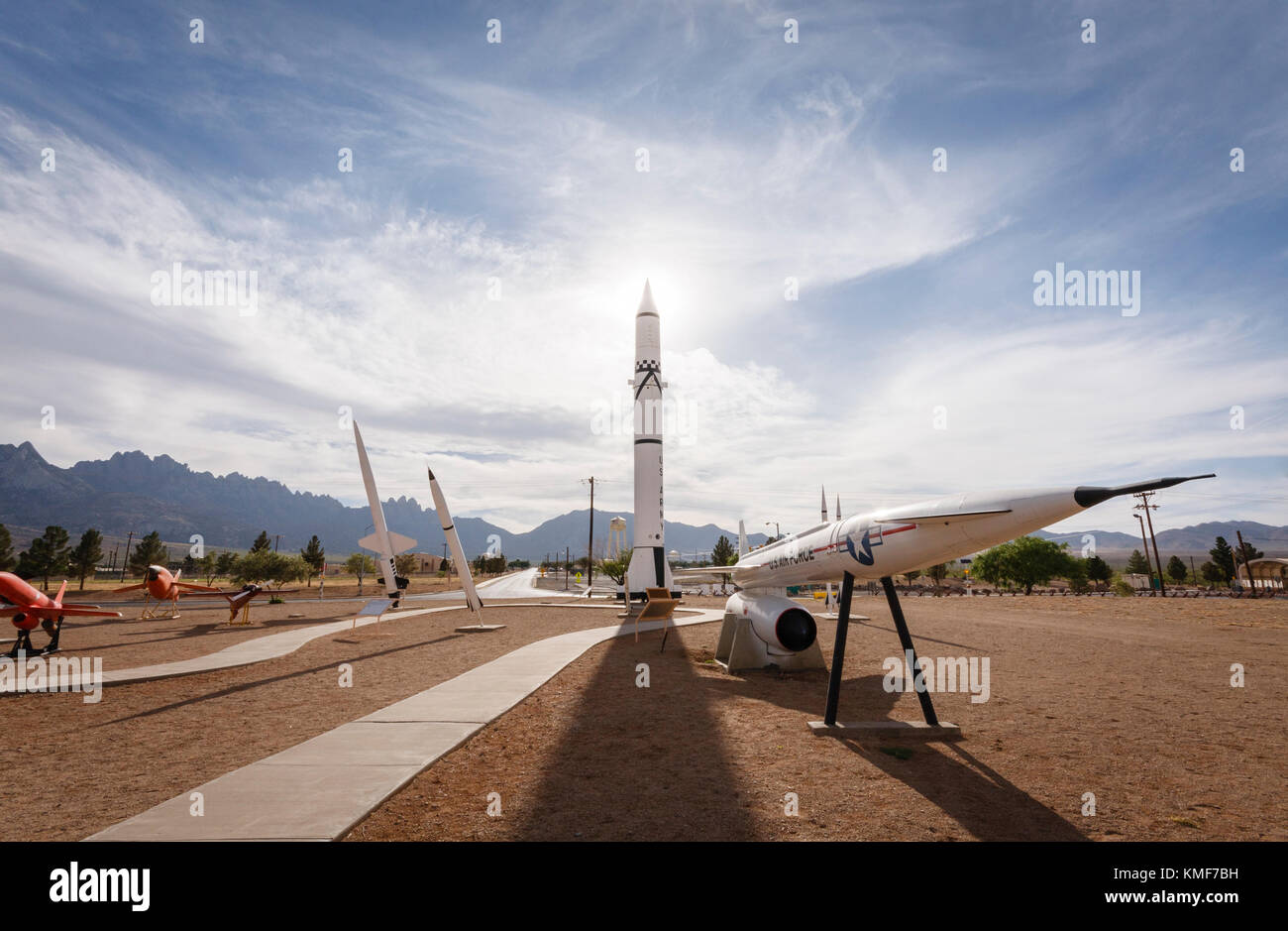 Missiles at White Sands Missile Range, New Mexico, USA Stock Photo Alamy