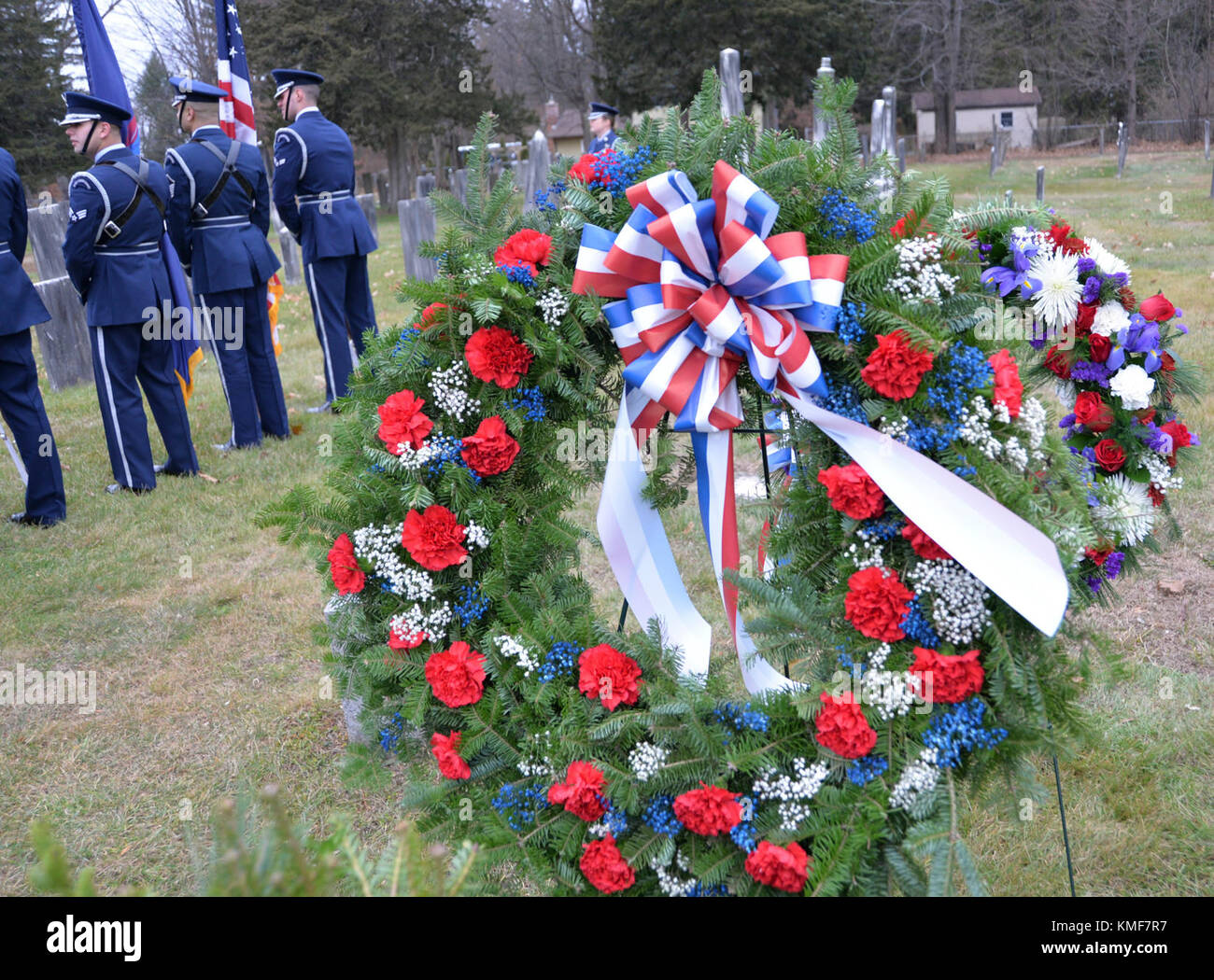 Wreath Cemetery Fork arranged by a florist in Benton Harbor, MI