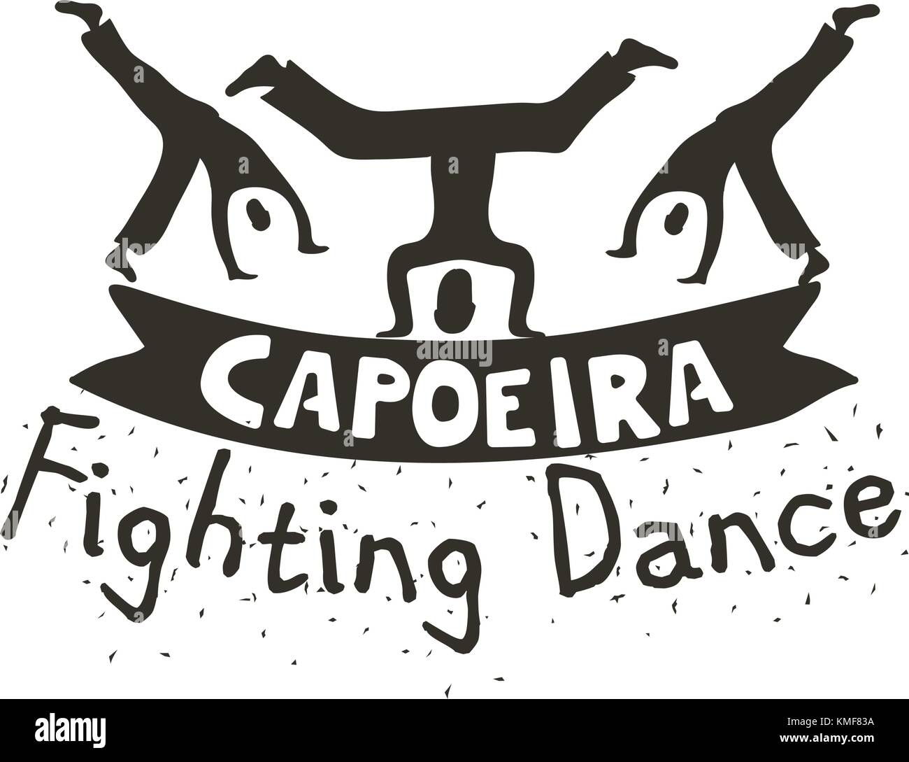 Capoeira fighting dance Stock Vector Image & Art Alamy