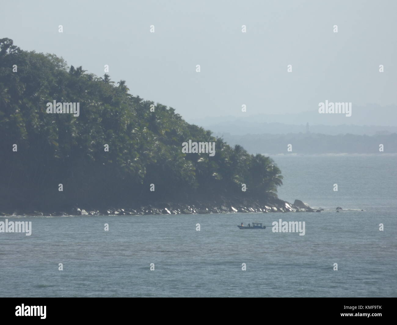 The Island of Cayenne / Devil's Island off French Guyana imortalised in