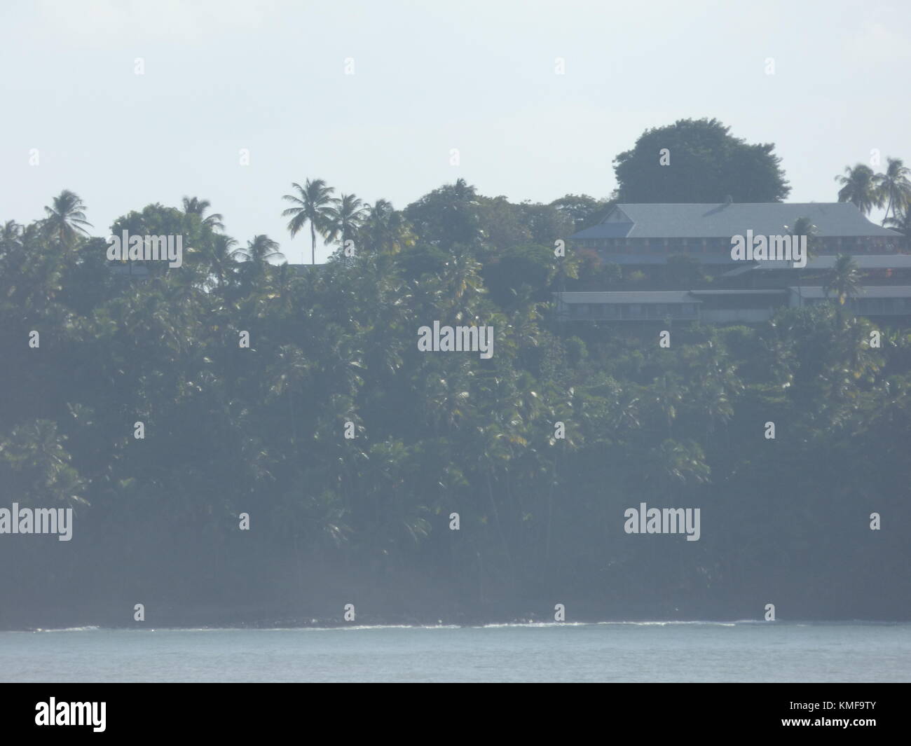 The Island of Cayenne / Devil's Island off French Guyana imortalised in