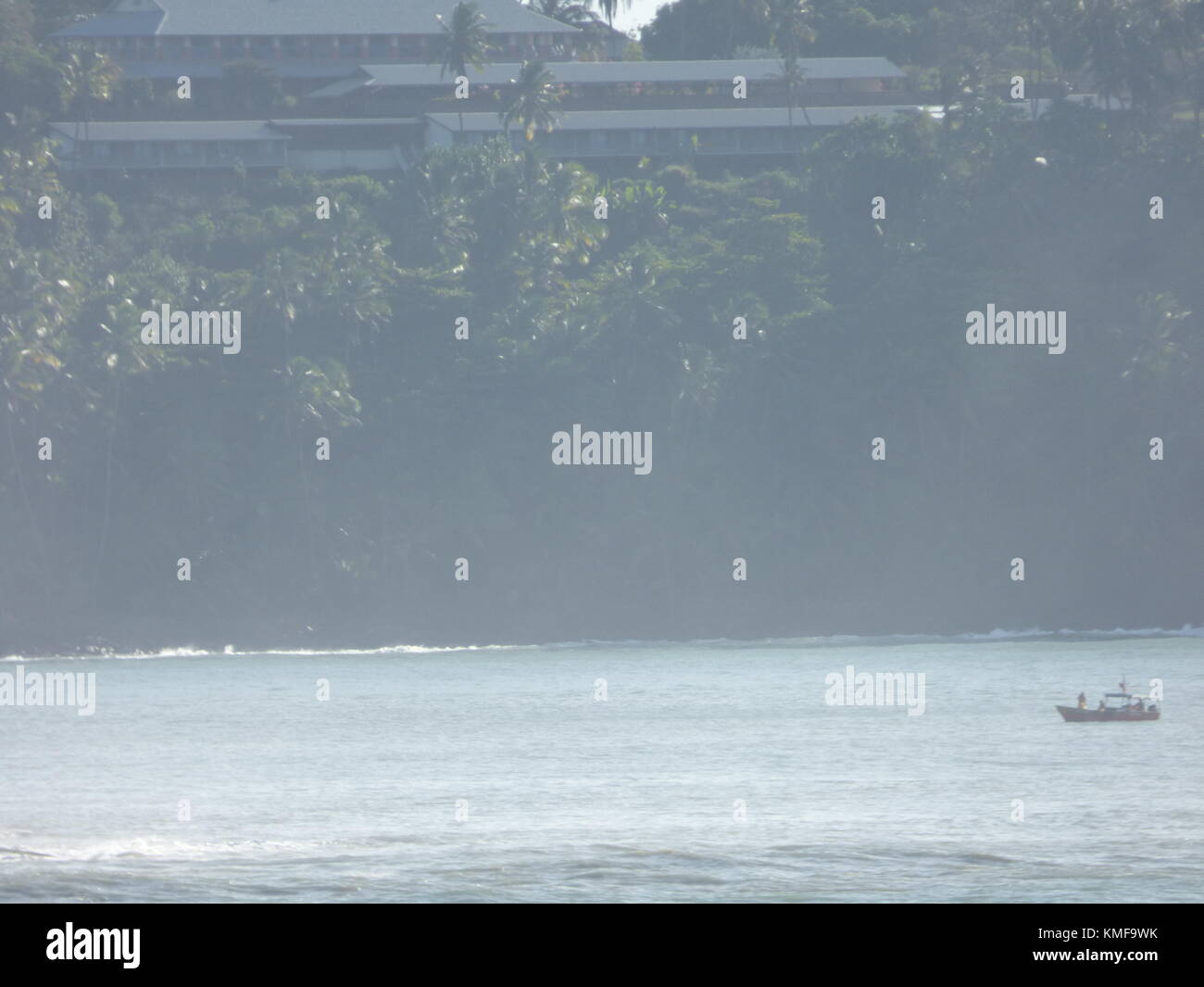 The Island of Cayenne / Devil's Island off French Guyana imortalised in