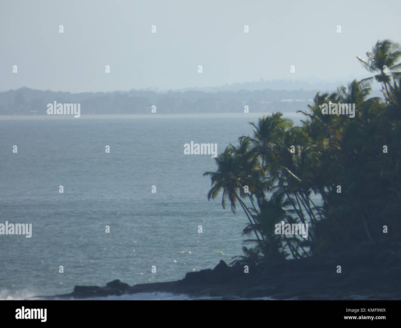 The Island of Cayenne / Devil's Island off French Guyana imortalised in