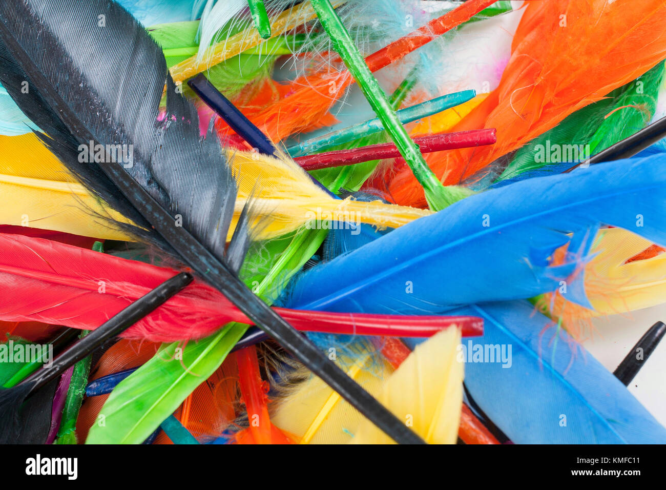 Jolly background of colored feathers Stock Photo by ©MamaPolina 68990387