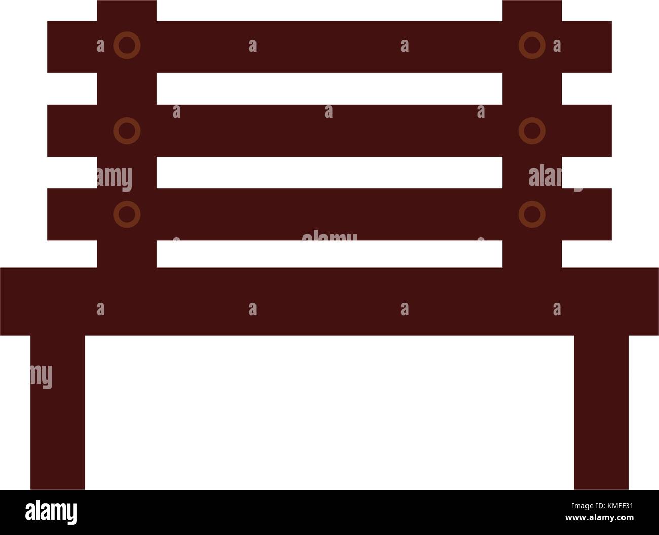 bench outdoor furniture icon image Stock Vector Image & Art Alamy