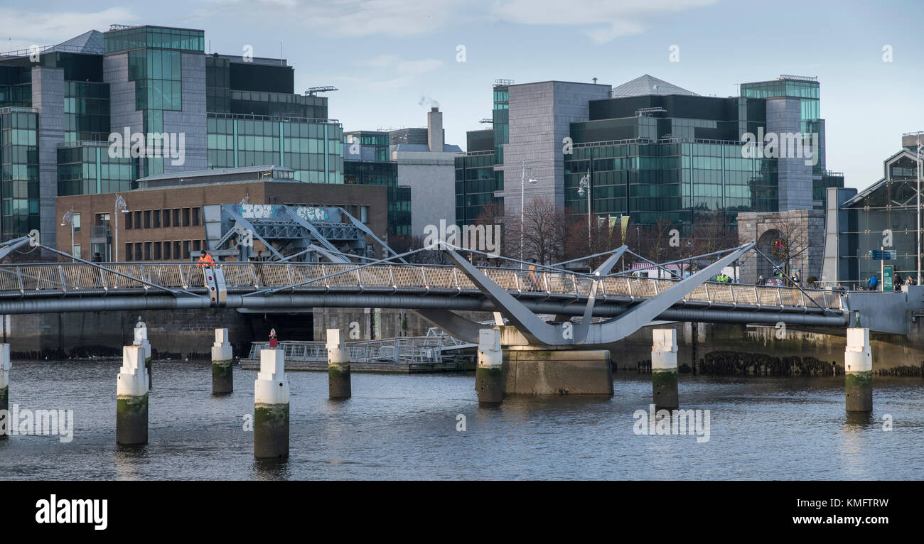 Financial Centre, Dublin, Ireland Stock Photo