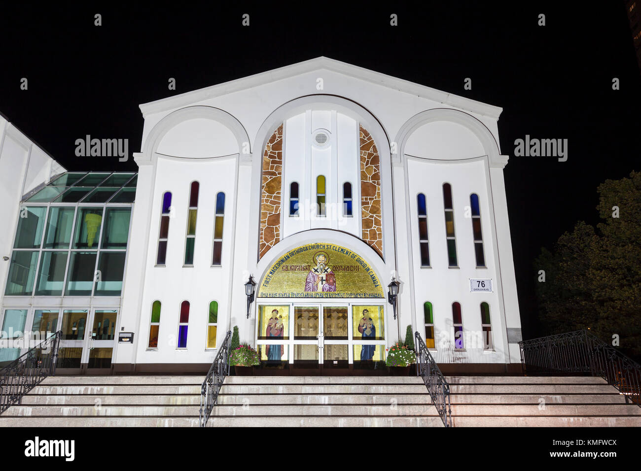 Toronto, Canada - Oct 19, 2017: Macedonian Orthodox Cathedral St Clement of Ohrid in Toronto Stock Photo