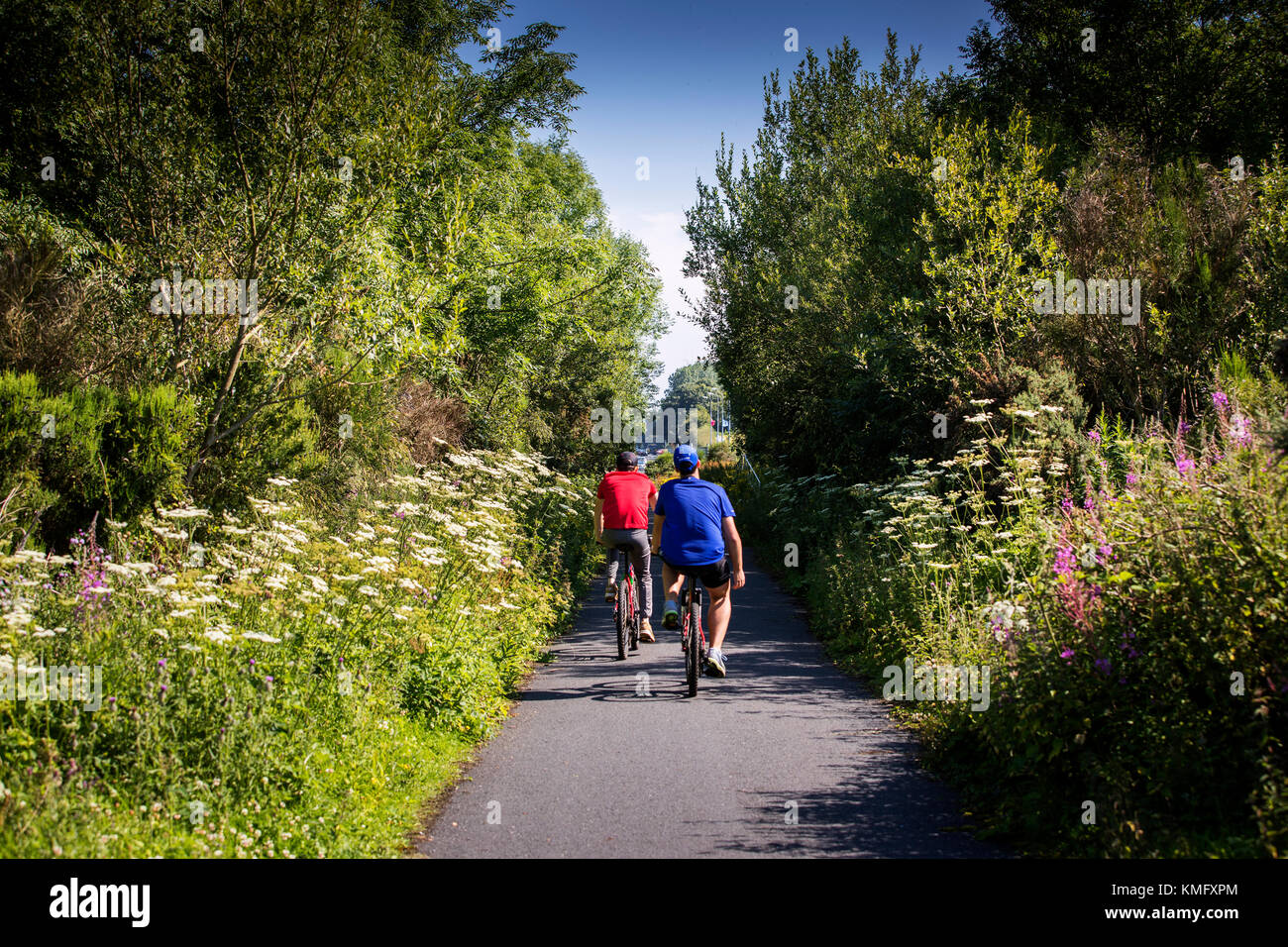 Comber Greenway, Co. Down, Northern Ireland Stock Photo