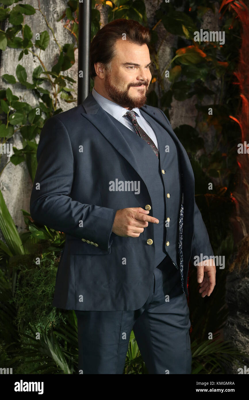 The suit jacket plaid tweed worn by Jack Black in Jumanji