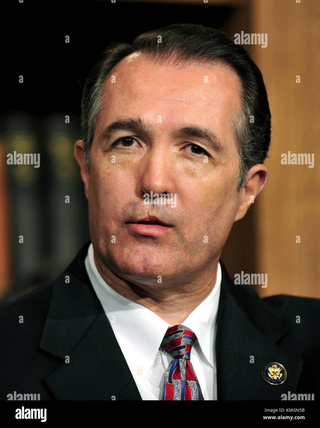 March 21, 2010 - Washington, District of Columbia, United States of America - United States Representative Trent Franks (Republican of Arizona) announces his opposition to the health care reform bill, in spite of the executive order issued by U.S. President Barack Obama that preserves the existing ban on federal funding of abortion, in the U.S. Capitol in Washington, DC on Sunday, March 21, 2010. Franks announced his resignation from the House on December 7, 2017 as the US House Ethics Committee investigated his asking two female staffers about surrogate motherhood.Credit: Ron Sachs/CNP Stock Photo