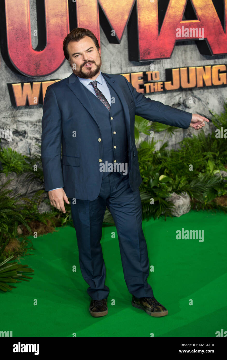 'Jumanji: Welcome To The Jungle UK Premiere - VIP Arrivals Stock Photo