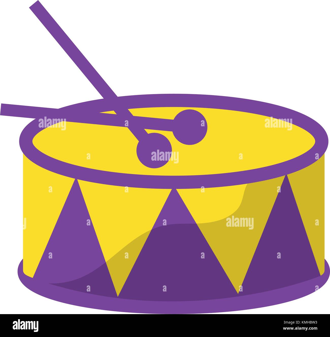 drum with sticks icon image Stock Vector Image & Art - Alamy