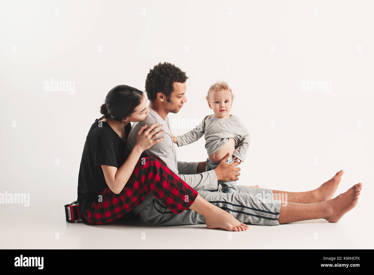 One happy family Stock Photo - Alamy