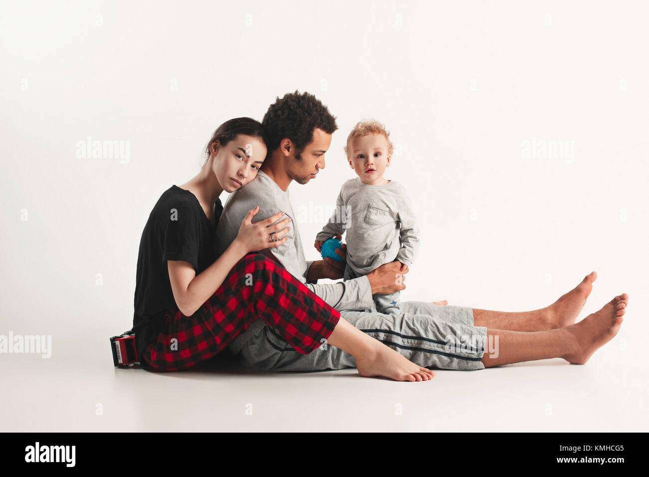 One happy family Stock Photo - Alamy