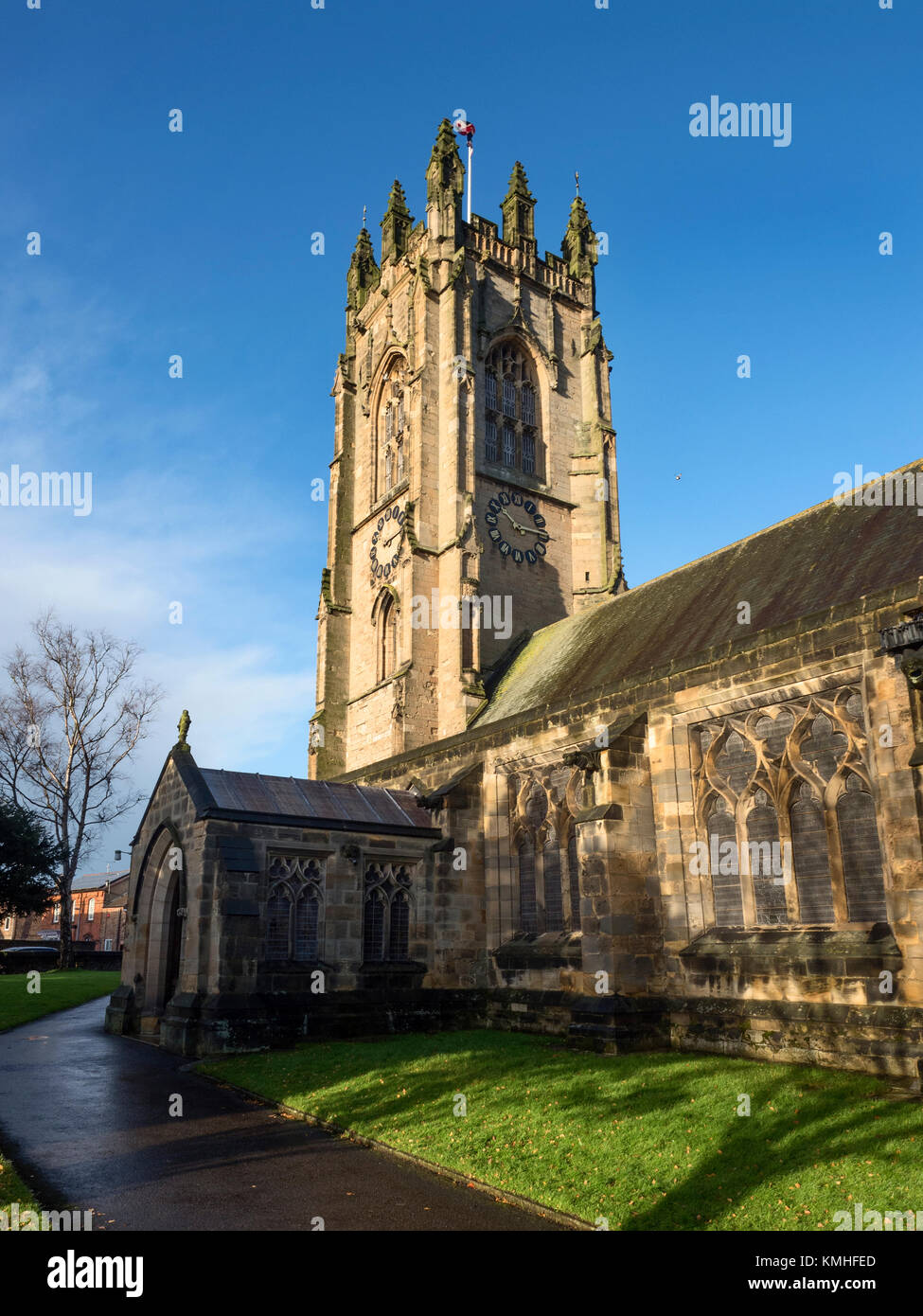 Parish Church of All Saints in Driffield East Riding of Yorkshire England Stock Photo