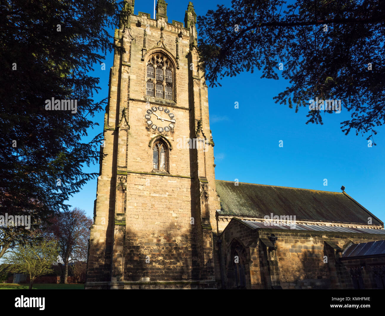 Parish Church of All Saints in Driffield East Riding of Yorkshire England Stock Photo
