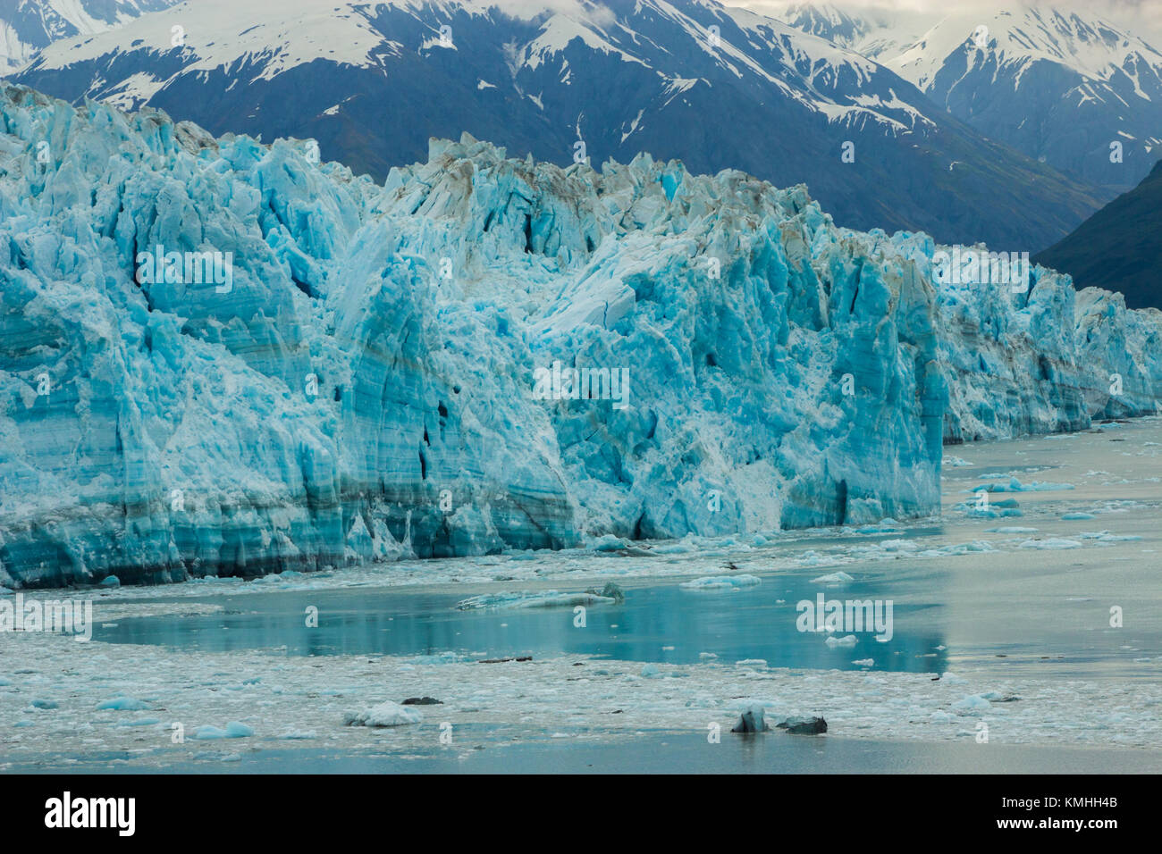 Hubbard Glacier in the summer Stock Photo Alamy