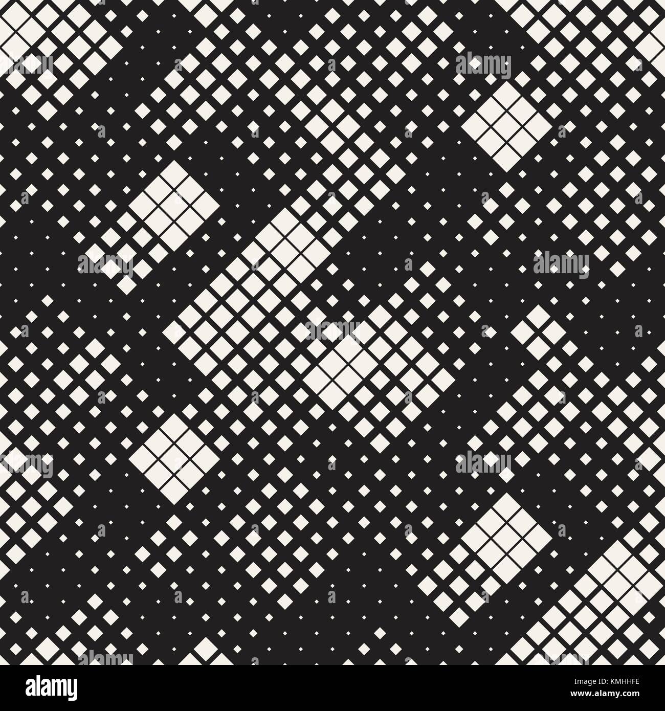 Modern Stylish Halftone Texture. Endless Abstract Background With ...