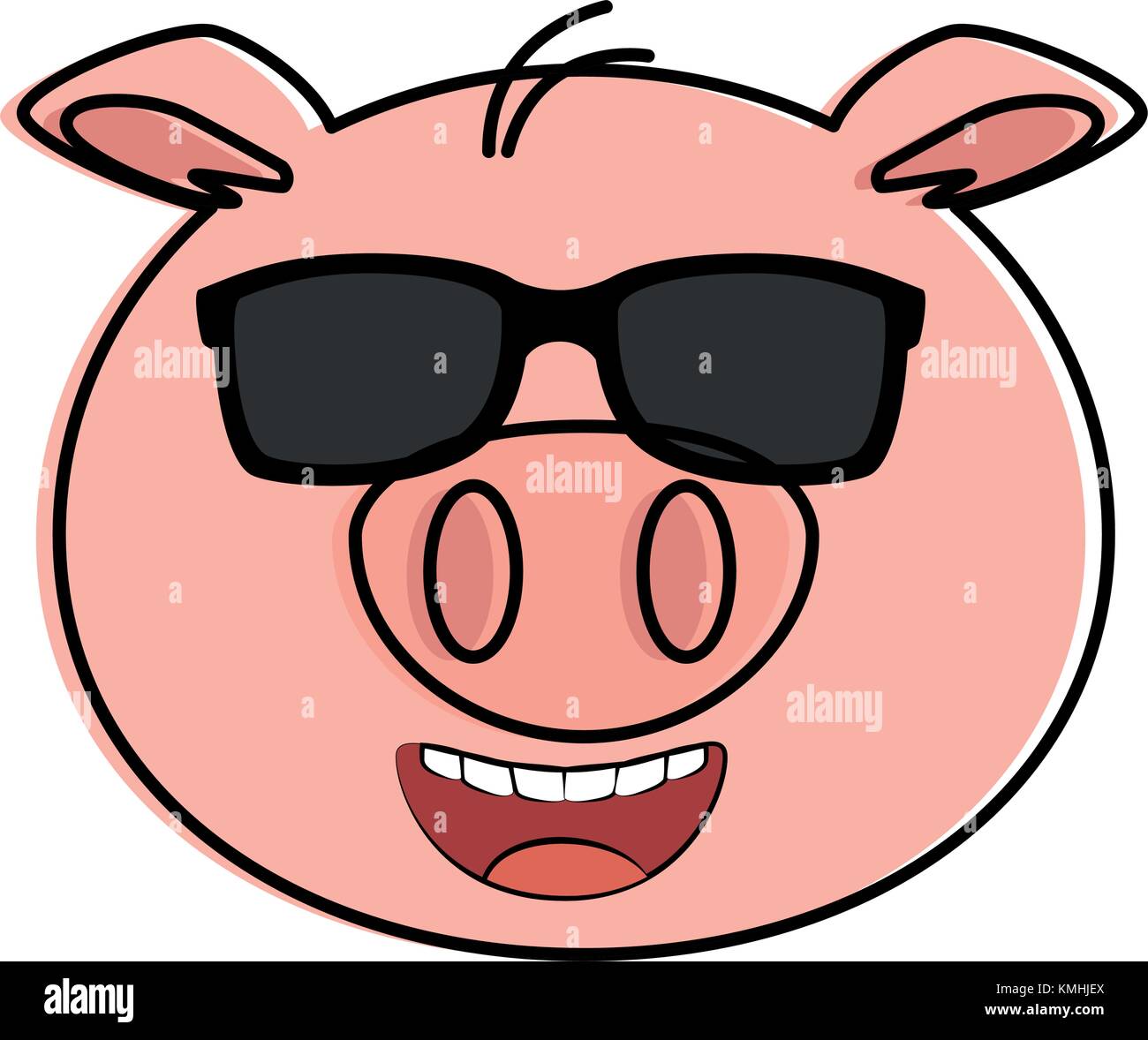 pig emoji with sunglasses kawaii vector illustration design Stock Vector Image & Art - Alamy pig emoji with sunglasses kawaii vector illustration design Stock Vector Image & Art - Alamy