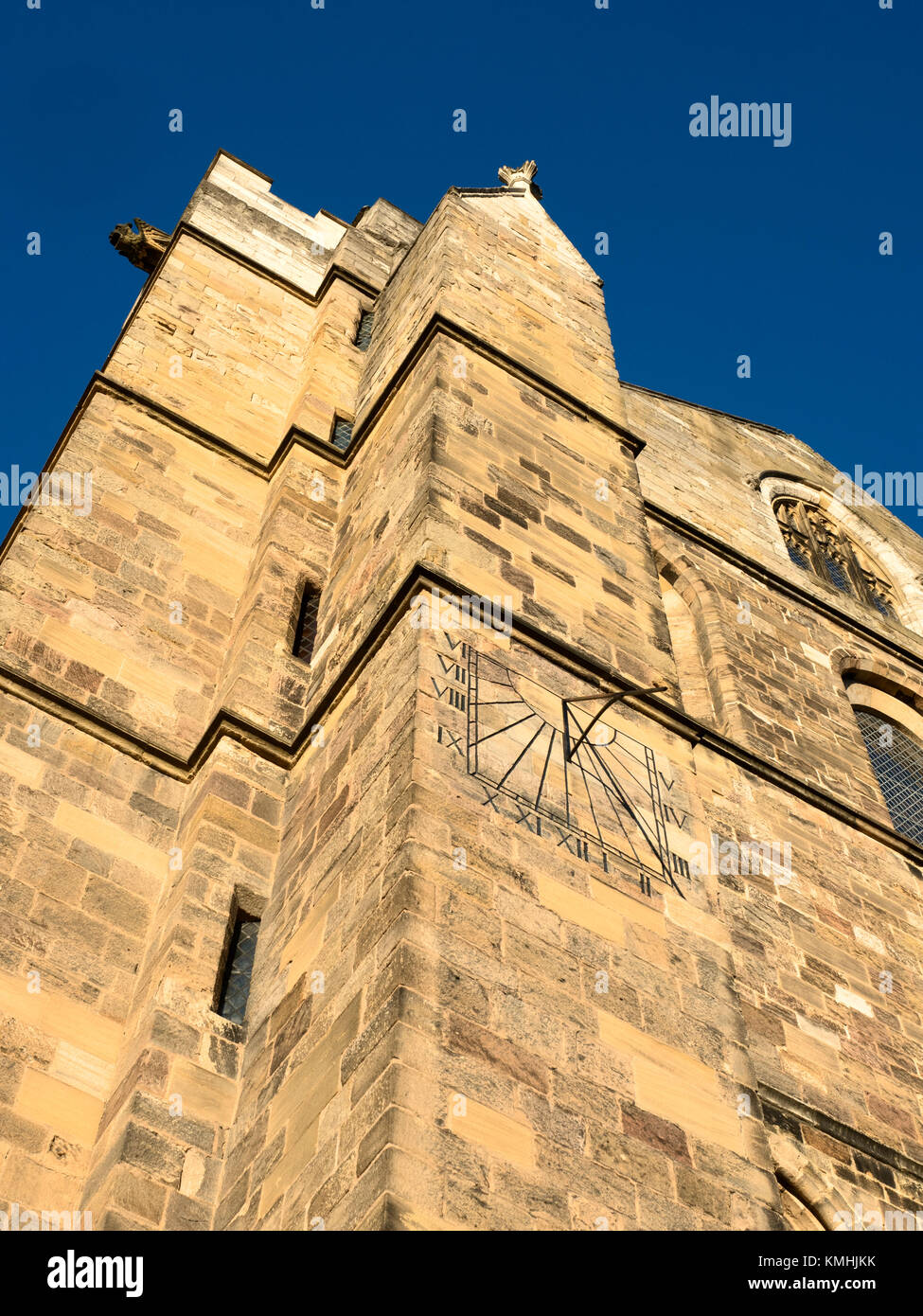 Sundial at Ripon Cathedral Ripon North Yorkshire England Stock Photo