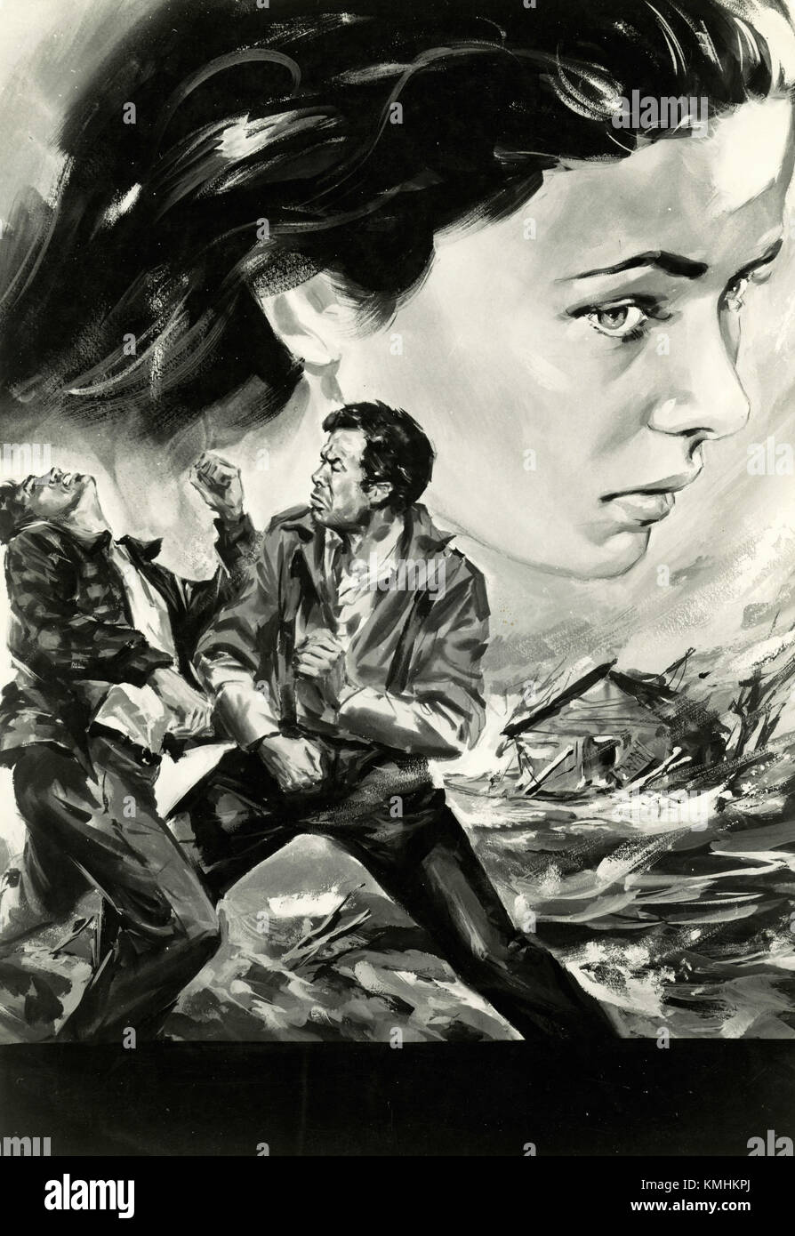 Movie poster illustration of the film Tobacco Road, 1941 Stock Photo