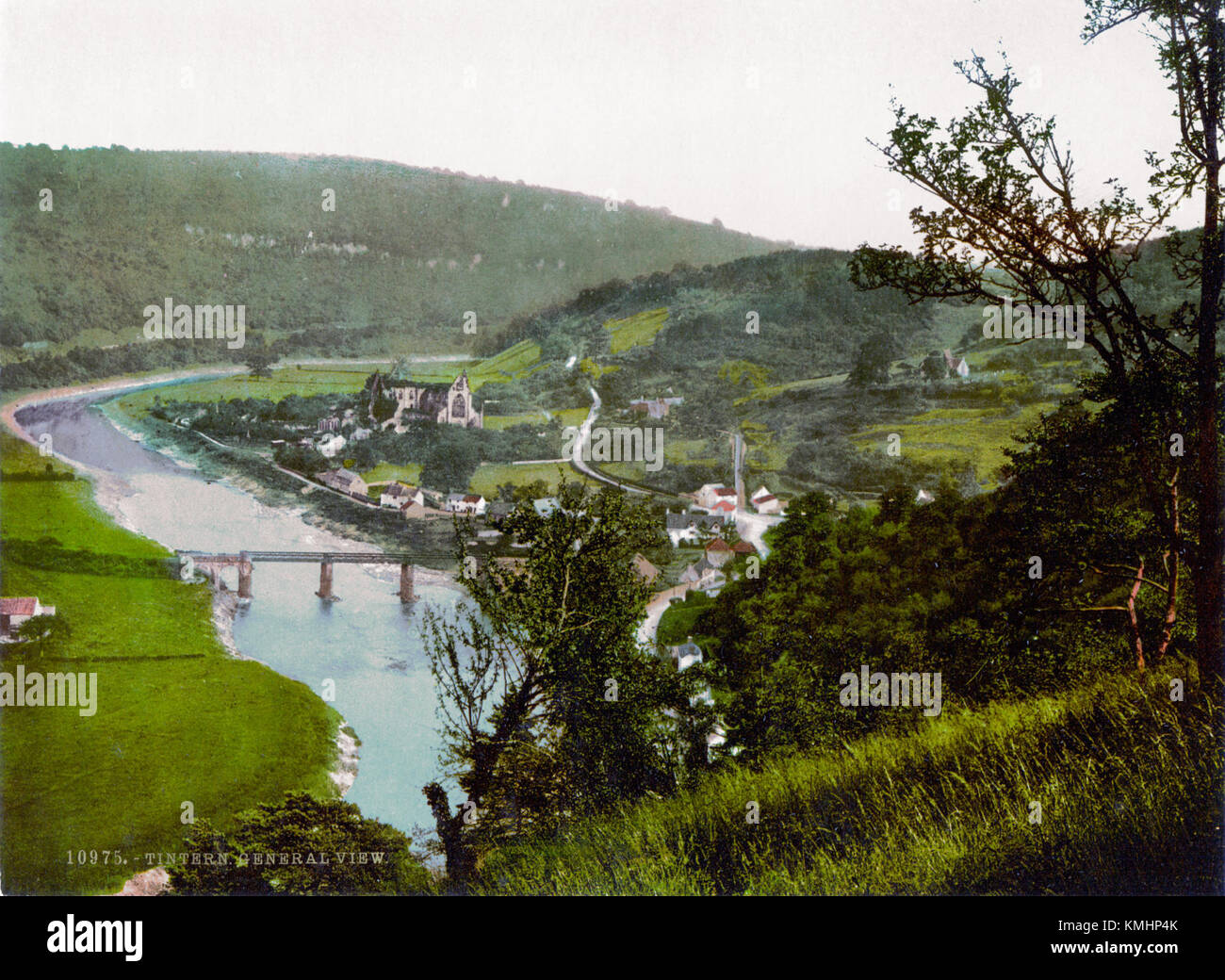 Tintern Abbey, located in the Wye Valley of Wales, is a historic ...