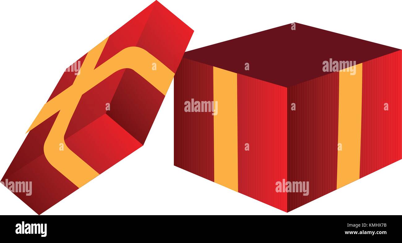 Isolated empty present Stock Vector Image & Art Alamy