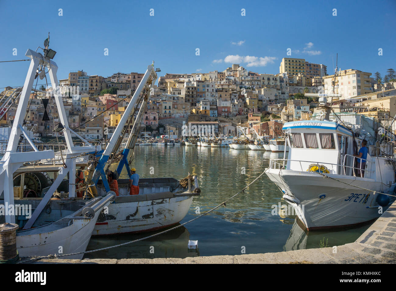 Sciacca sicily italy fishing harbour hi-res stock photography and images -  Alamy