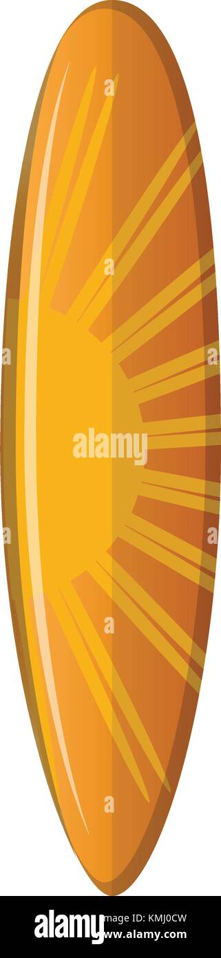 Isolated surfboard illustration Stock Vector Image & Art - Alamy