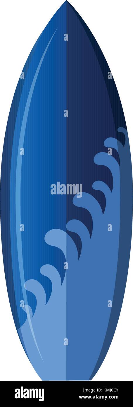 Isolated surfboard illustration Stock Vector Image & Art - Alamy