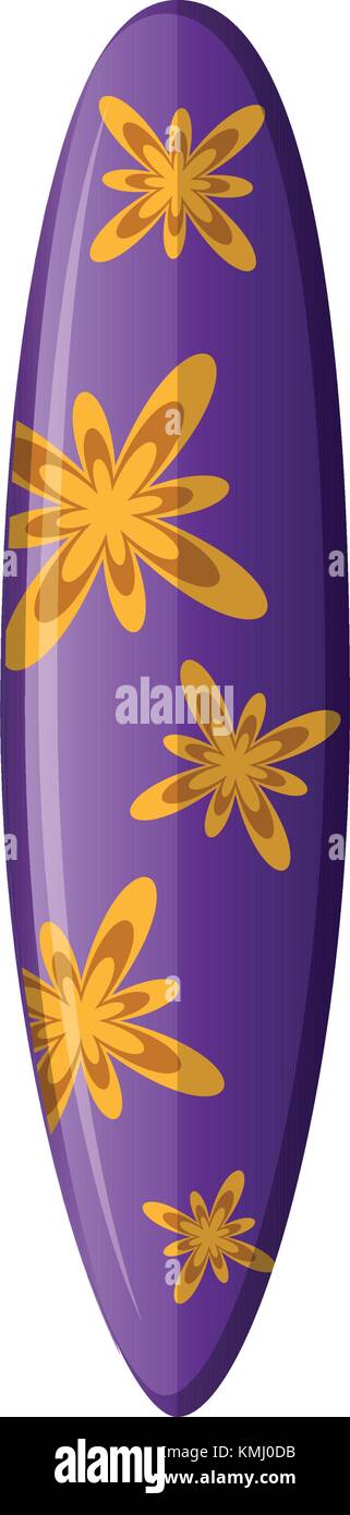 Isolated surfboard illustration Stock Vector Image & Art - Alamy