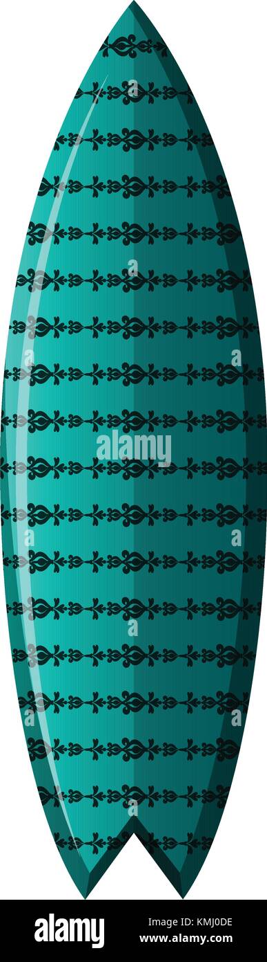 Isolated surfboard illustration Stock Vector Image & Art - Alamy