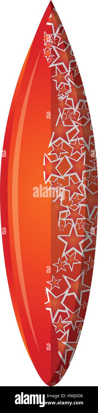 Isolated surfboard illustration Stock Vector Image & Art - Alamy