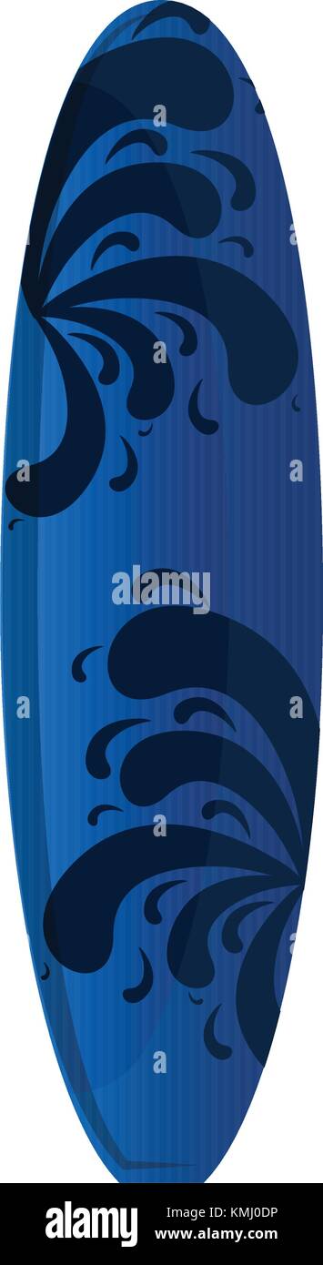 Isolated surfboard illustration Stock Vector Image & Art - Alamy