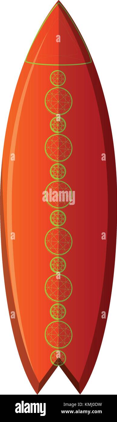 Isolated surfboard illustration Stock Vector Image & Art - Alamy