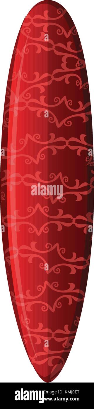 Isolated surfboard illustration Stock Vector Image & Art - Alamy