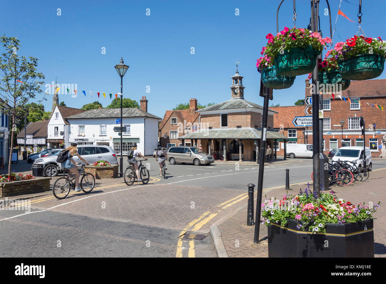 17th century Market House, Market Square, Princes Risborough, Buckinghamshire, England, United