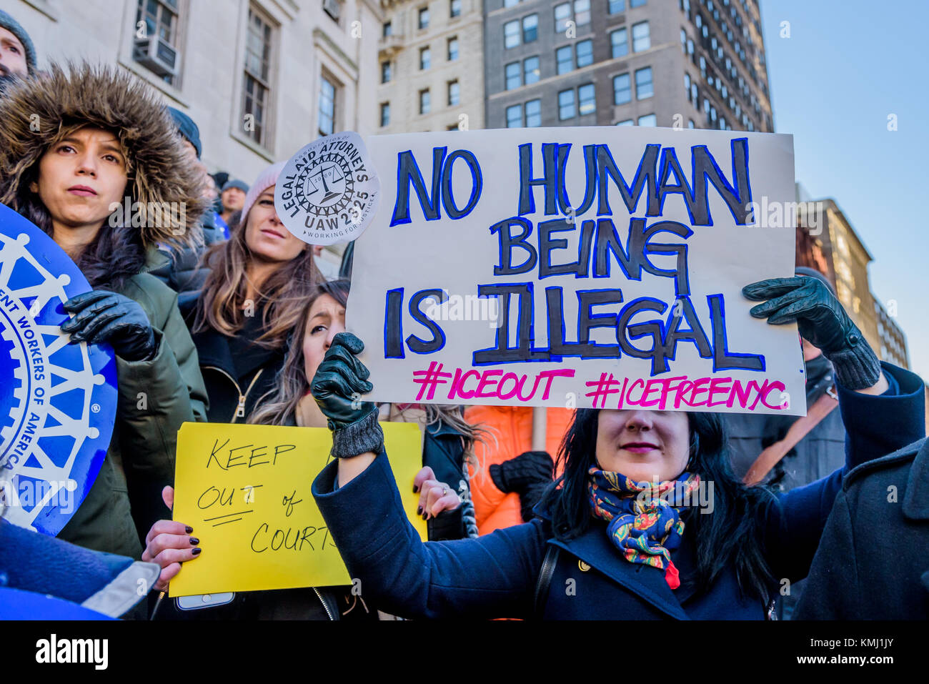 New York, USA. 7th December, 2017. The Association of Legal Aid