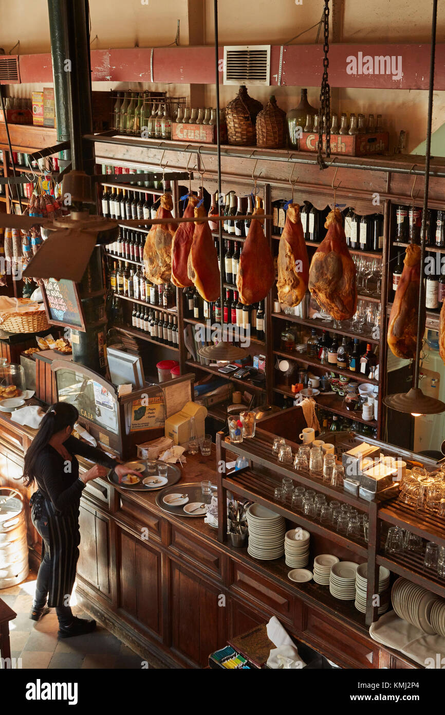 La Poesia Bar and Cafe, San Telmo, Buenos Aires, Argentina, South America Stock Photo