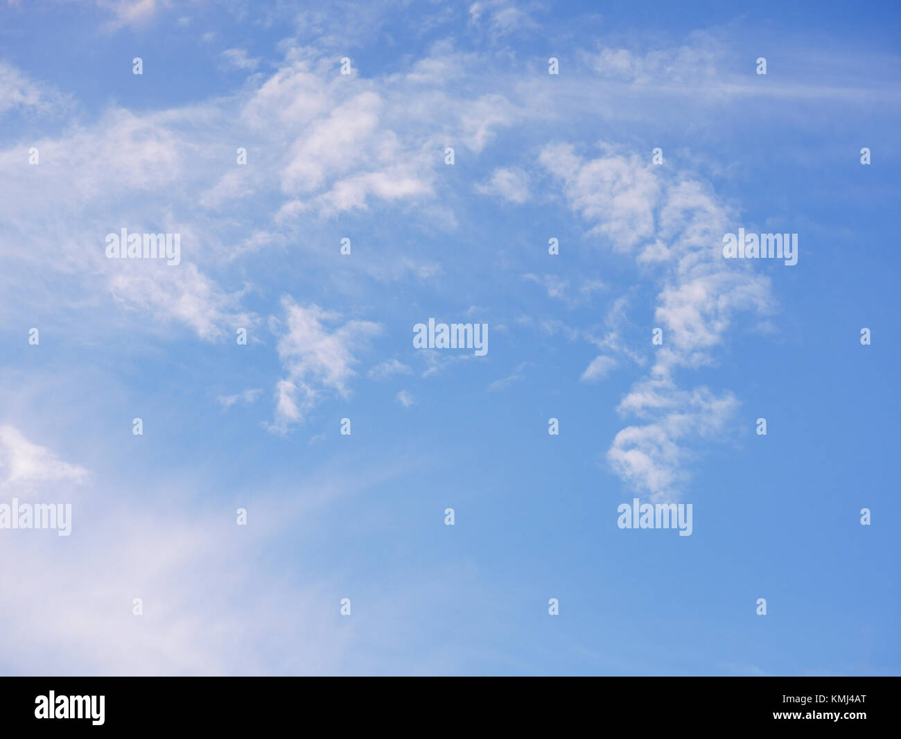 cloudy beautiful blue sky background Stock Photo - Alamy