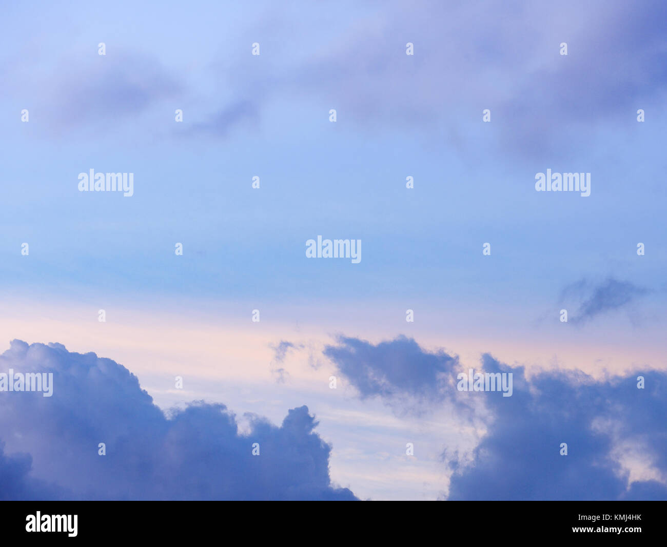cloudy beautiful blue sky background Stock Photo - Alamy