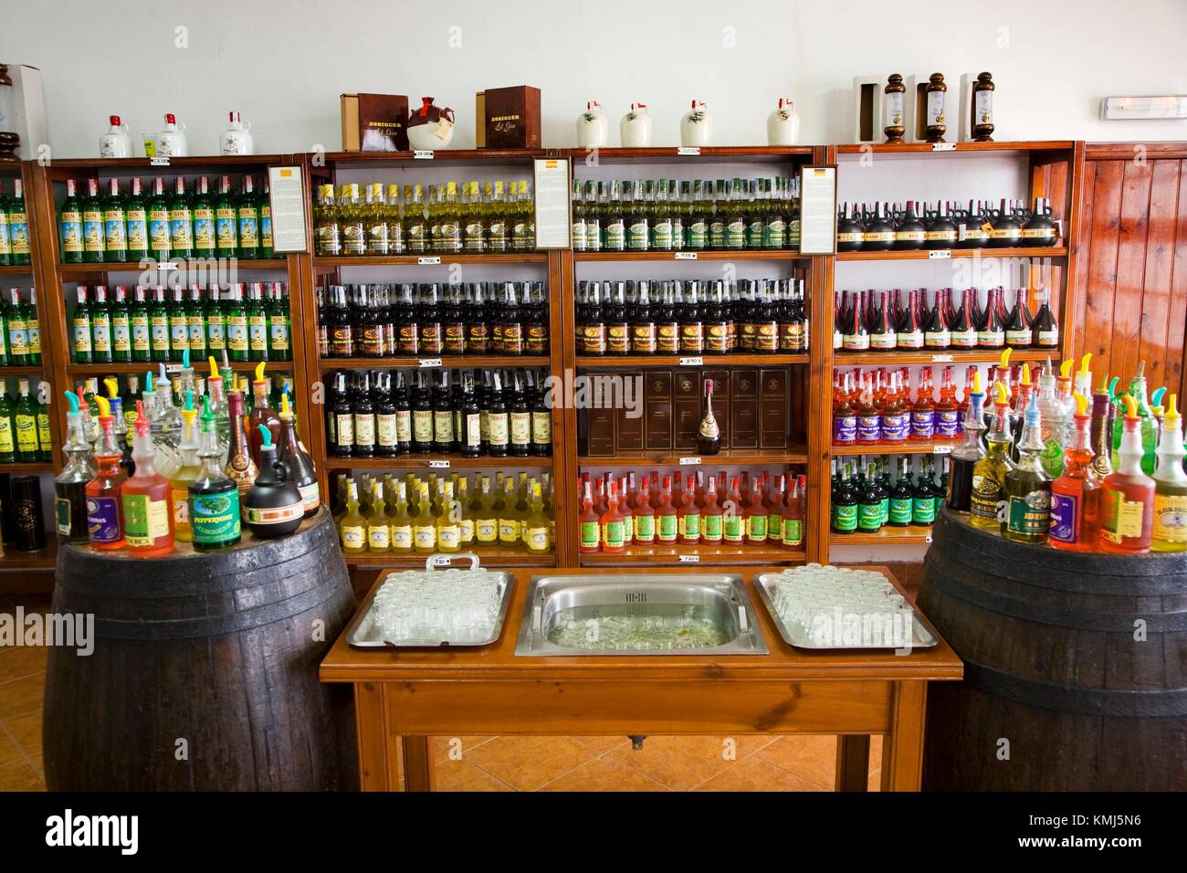 Gin Xoriguer Distillery Shop. Destileria Tienda Gin Xoriguer. Mahon
