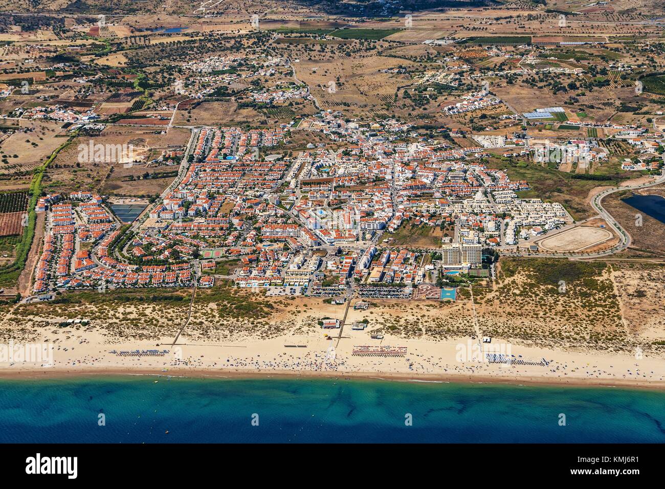 Altura beach. Altura. Faro district. Algarve. Portugal Stock Photo
