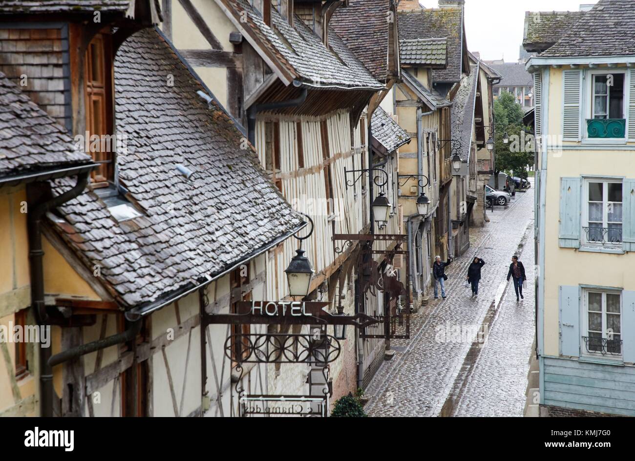Troyes Champagne Ardenne Region Aube Department France Europe Stock Photo Alamy