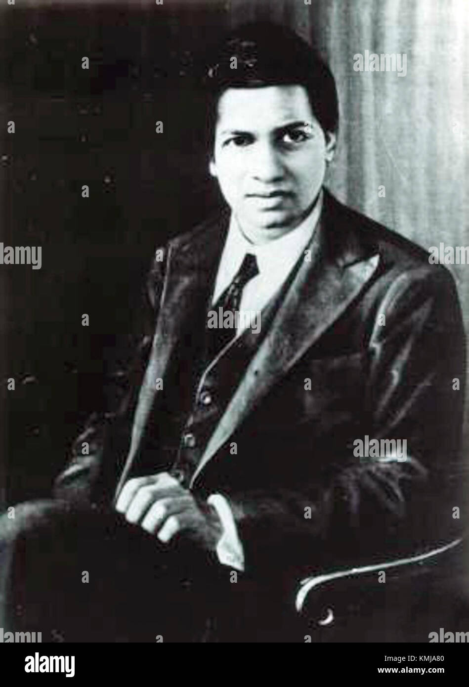 Srinivasa Ramanujan - OPC - 1 Stock Photo - Alamy